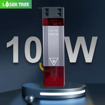 Módulo laser árvore 10w com cabeça de laser de assistência de ar para máquina de corte e gravação a laser cnc 450nm ttl luz azul ferramentas de madeira