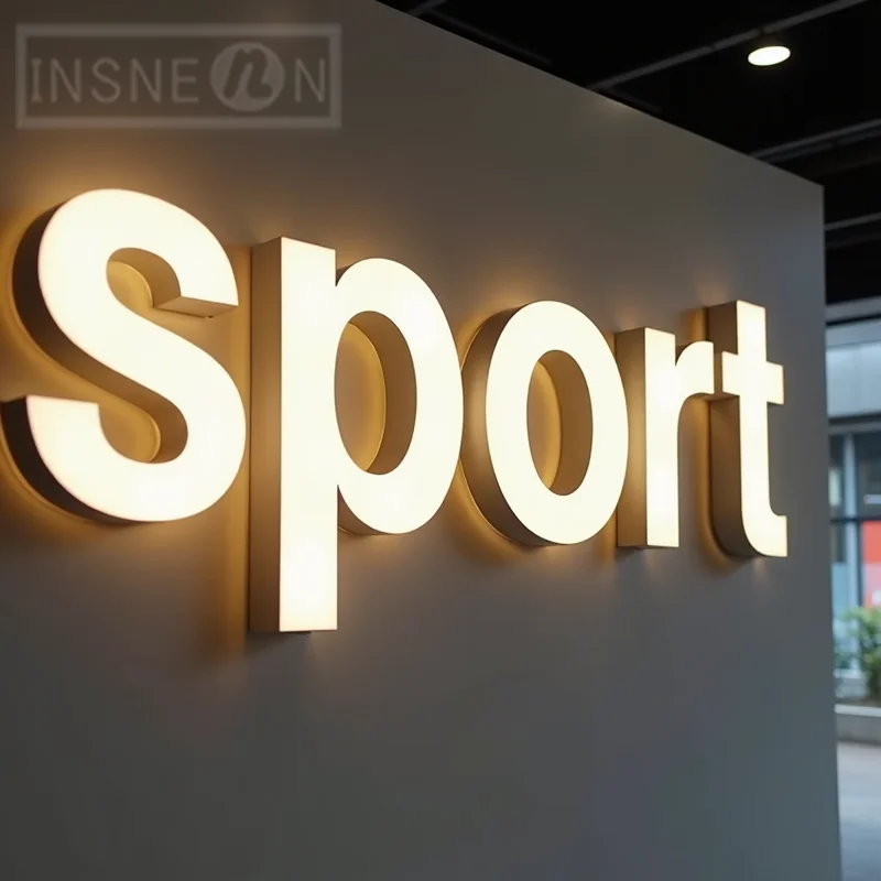 Letras de metal de sinal de luz LED 3D feitas sob medida para vitrine de negócios ao ar livre sinalização de publicidade iluminada à prova d'água - Image 2