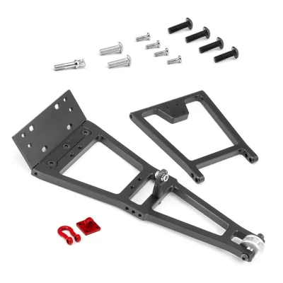 RC reboque caminhão guindaste braço guincho, servo resgate caminhão, guincho, DIY kit de ferramentas para TRX4, SCX10, LCG, Capra, RGT, FMS, 1/10 RC, carro acessório