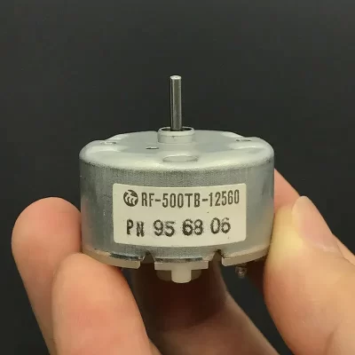 MABUCHI-VCD Round Motor para CD e DVD Player, 32mm de diâmetro, DC 5V, 6V, 9V, 3V-12V, 5500RPM, RF-500TB-12560