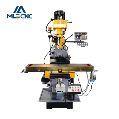 X6336 Turret Drill Milling Machine Portable With Spindle Power Down Feed Head