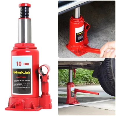 Jack hidráulico soldado da garrafa do carro, Jack ferramentas para o carro, Reparo do caminhão RV, 2 Ton, 5 Ton, 10 Ton