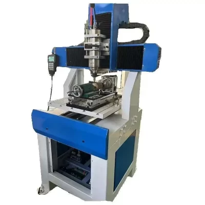 YD 4040 6060 CNC Router 6090 4 Axis Desktop Mini Milg Hine For Metal