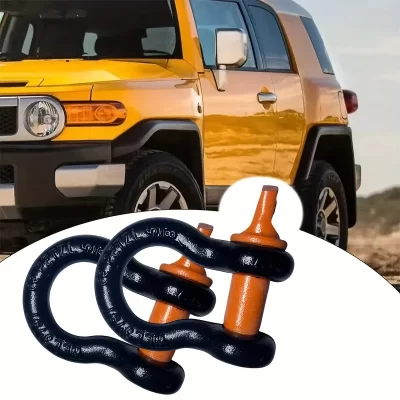 Gancho de reboque off-road pesado, aço durável, anel de capacidade D para Utv, recuperação de Atv, reboque e reboque,-18,000Lbs