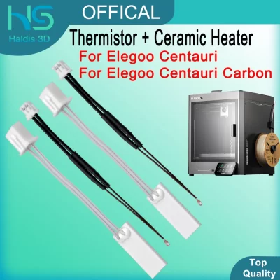 Para elegoo centauri hotend kit termistor aquecedor de cerâmica atualizado elemento de aquecimento sensor térmico para impressora 3d centauri carbono