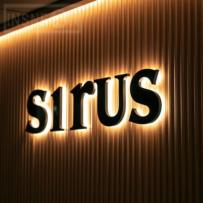 Letras de metal com sinalização 3D retroiluminada por LED personalizadas para vitrine de negócios ao ar livre Exibição de publicidade à prova d'água - Image 3