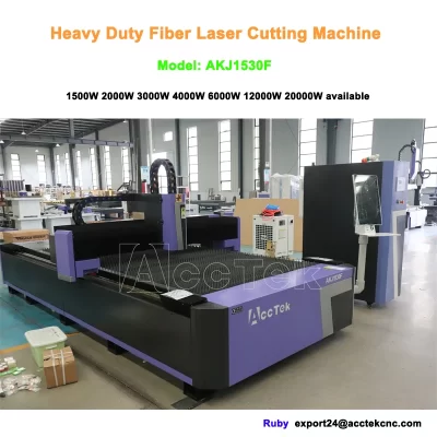 Powerful Laser 6kw 12kw 20kw Stainless Steel Cutting Machine 1530 Fiber Laser Cutting Machine for Metal 1500W-20000W