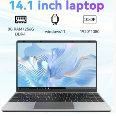 New 14.1-inch 1.1GHz 8GB+512GB Ultra-thin Lightweight Portable Laptop 5000mAh Windows 11 Pro Business Tablet
