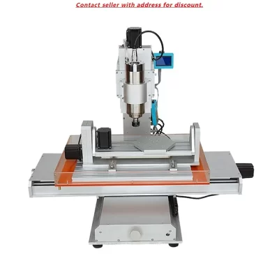 Wood Router 5 Axis Cnc HY-6040 1500W Vertical Metal Engraving Machine Cnc Milling Machine For Aluminum Copper
