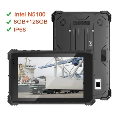 Rugged Windows Tablet PC Intel N5100 CPU 8G RAM+128G ROM IP68 Waterproof 2D Barcode Scanner Industrial Computer