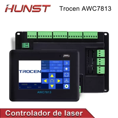 Hunst trocen awc7813 controlador laser co2 sistema de controle dsp diy controle laser substituir awc608 awc708 6442g 6445g