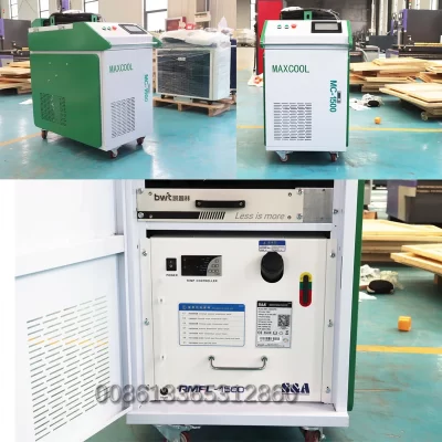 1500w Fiber Laser Cleaner with a Rotating Cleaning Head The Laser Beam Rotates for Clean Classic Cars and Parts