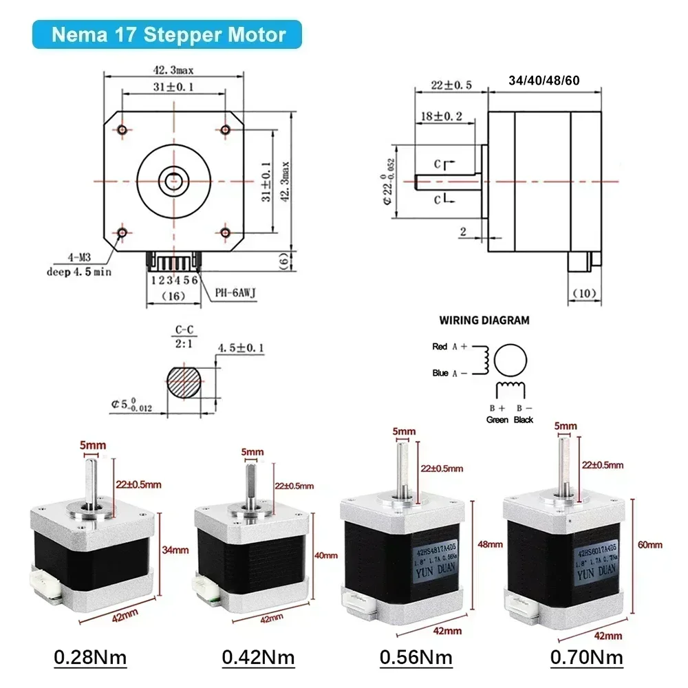 Mini motor de mesa deslizante de palco de trilho linear tipo T Mesa linear de bloqueio automático de alta velocidade CNC Eixo XYZ 40 mm de largura para motor Nema17 - Image 6