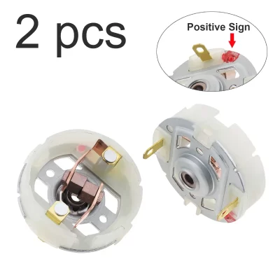 Suporte de escova de carbono 2 peças, motor rs550 com escova de cobre, substituição para acessórios de motor rs550 rs555 rs545