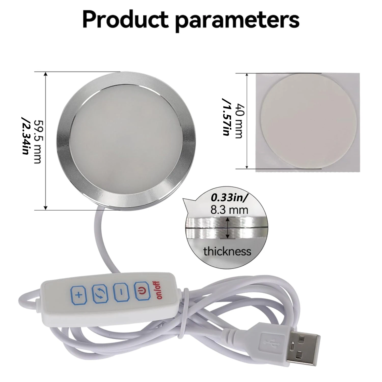 Para bambu laboratório kit de lâmpada led kit luz ajustável peças luz led ferragem modelo diy branco/frio/luz quente sem escudo da lâmpada 001 - Image 3