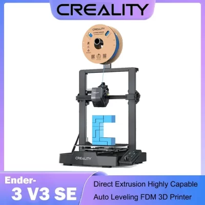 Creality Ender 3 V3 SE Impressora 3D 250 mm/s CR Touch Auto Nivelamento FDM Impressora 3D Extrusora Direta Filamento de Carga Automática