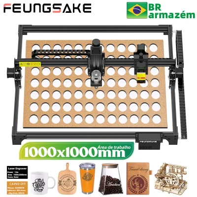 11W Laser Engraver And Cutter Machine For Wood Printer Laser Engraving Cutting Machine With Air Assist Parts CNC Wood Router