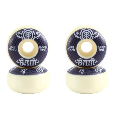 PU Dureza Rodas de Skate, Rodas Longboard para Street Longboard, Roda Deck, 85A, 54mm, 4Pcs