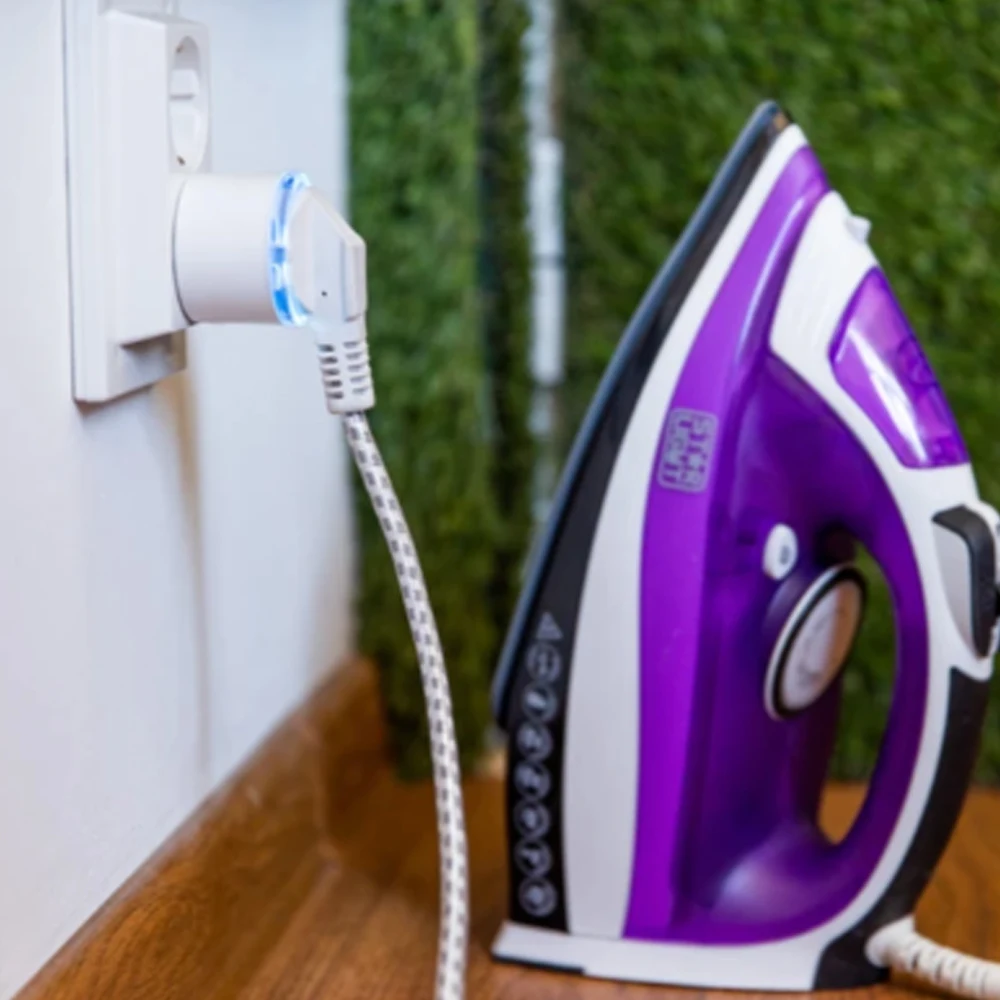 Shelly Plus Plug S Gerenciam fontes de alimentação 12A Indicações LED Mantém Aware Consumo de energia Estado de corrente Webserve incorporado - Image 4
