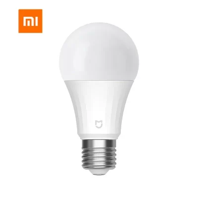 Lâmpada LED Inteligente Xiaomi-Mijia, Lâmpada Dual Color, Versão Bluetooth Mesh, Controle de Voz, E27, AC 220V, 5W, 2700-6500K