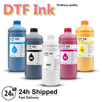 1000ml dtf tinta transferência direta filme de transferência de calor para epson i3200 p800 l1800 1390 l800 l805 1430 3880 pet filme qualidade comum