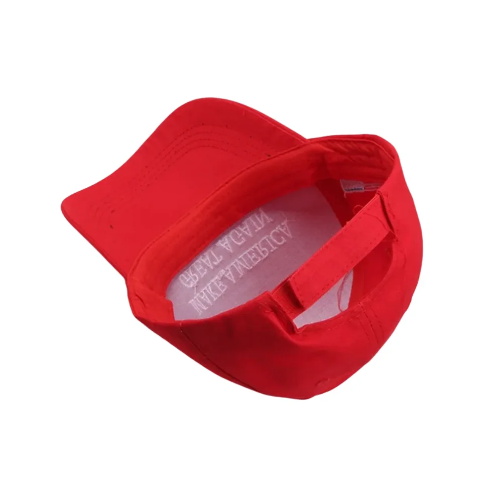 Novo estilo faz a américa grande novamente boné de beisebol cor sólida bordado guarda-sol e boné de proteção solar atacado - Image 4