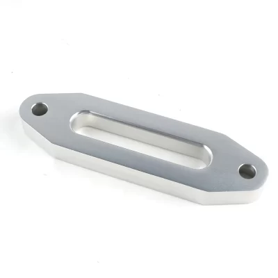Fairlead hawaise de alumínio para guincho sintético, guia de chumbo para 3000-400lbs atv utv cabo de guincho 4-7/8 polegadas 124mm
