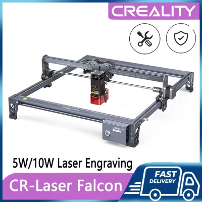 Creality-CR-Laser Falcon Gravador, Ponto de Compressão, Foco Rápido, Alumínio Anodizado, Estrutura de Ligas, Nivelador Embutido, 5 W, 10W