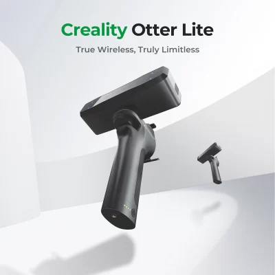 Creality Otter Lite Scanner 3D Ponte de digitalização portátil Scanner sem fio portátil Precisão de 0,05 mm Rastreamento anti-vibração Escanagem 3D