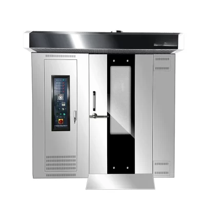 32 trays gas rotary oven, large rotary oven commercial , toast bread baking