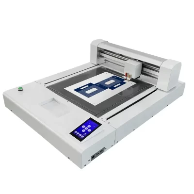 Fábrica a3 + plotter cortador de mesa cabeça dupla corte vinco caixa que faz a máquina com sinalmaster ai cdr máquina de corte de etiquetas