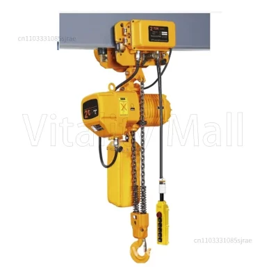 talha elétrica de corrente com trolley elétrico cap. 500 kg até 5 toneladas Tipo de viagem elétrica 1t 2t 3t 5t talha de corrente elétrica altura de elevação personalizável