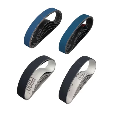 Kit de cinto apontador de faca elétrico para lihuahcen m2 & m3 lixa abrasiva para afiar tira polonês substituição