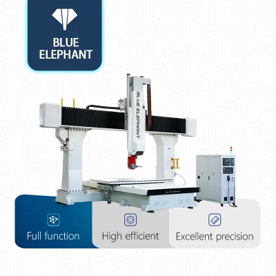 Worth Buying 5 Axis CNC Router with removable working table for engraving complex 3D workpieces