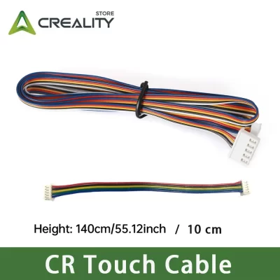 Creality cr touch cable peças de impressora 3d sensor de sonda de nivelamento automático conexão com sprite extrusora pro kit atualização de cabo de toque
