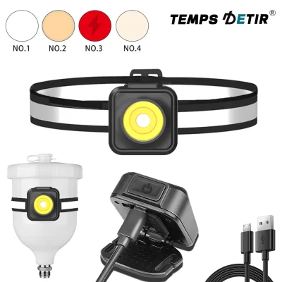 Iluminação de pistola de pintura de nível industrial, farol de iluminação doméstica recarregável USB, adequado para iluminação de pistola de pintura, companheiro de iluminação de ferramenta pneumática