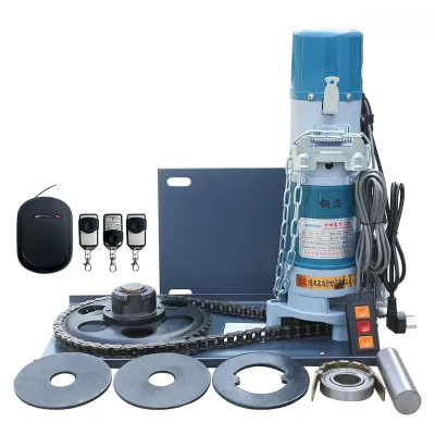 Electric door rolling gate mobile phone remote opening garage door copper core lightning protection