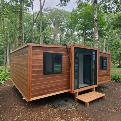 Wholesale Portable Home Prefabricated Mobile Portable House Light Steel Newest Design Foldable Container House 2 3 Bedrooms