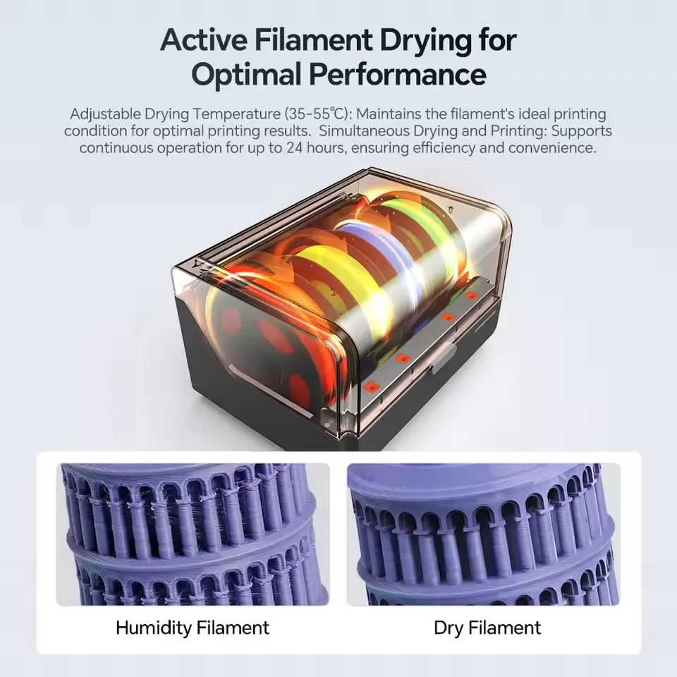 New!ANYCUBIC Kobra 3 V2 Combo 600mm/s Fast Printing 3D Printer 8 Colors ACE Pro Filament Auto Leveling FDM Desktop 3D Printer - Image 6