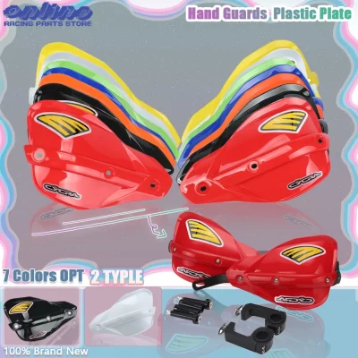 1 Pair Motorcycle Hand Guards Parts Handguard Protector Cover Protection Plastic Plate