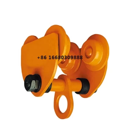Fabricante atacadista 1 tonelada 2 toneladas 3 toneladas 5 toneladas guindaste elétrico engrenagem de talha simples manuseio carrinho manual para feixe I
