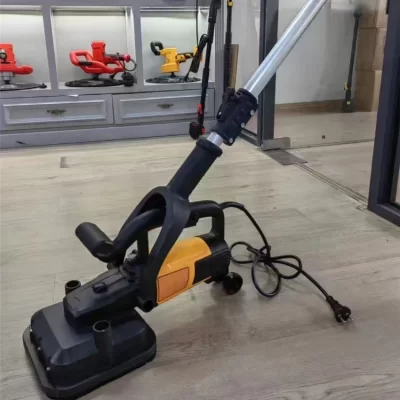 Parede de cimento portátil de quatro rodas moedor grosso máquina de moagem de parede piso de concreto moedor áspero 220v 3800w 4000r/min