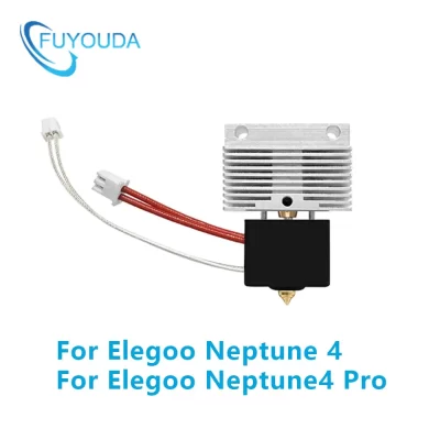 Para elegoo netuno 4 pro kit hotend com cartucho aquecedor 24v termistor bloco de aquecimento cabeça extrusora para elegoo netune4 pro