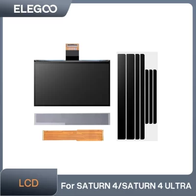 ELEGOO Tela LCD Mono 10 ''12K com Resolução 11520x5120 e Vidro Temperado 9H para Impressora 3D SATURN 4 SATURN 4 ULTRA MSLA