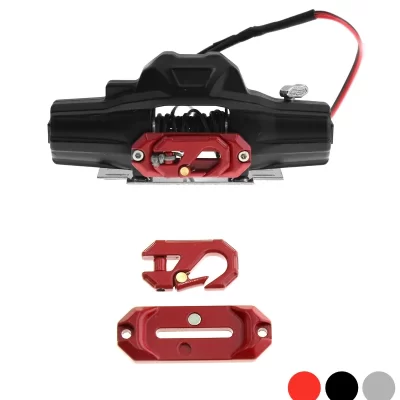 Reboque Gancho Trailer para RC Crawler Car, Guincho Guia Corda, Hawse Fairlead Guard, Peças de Atualização, 1:8, 1:10, Axial SCX10, Traxxas, TRX4