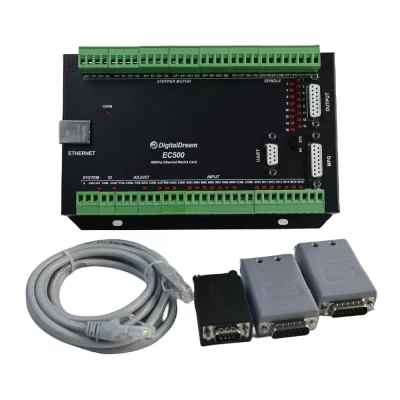 O mais novo controlador cnc 3/4/5/6 eixos mach 3 ec500 ethernet placa de fuga cnc para sistema de controle cnc