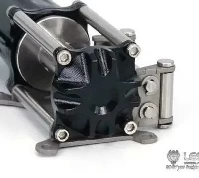 Lesu guincho elétrico de metal para rc rc foxy guindaste diy modelo de rastreador peça de reposição de carro th05803