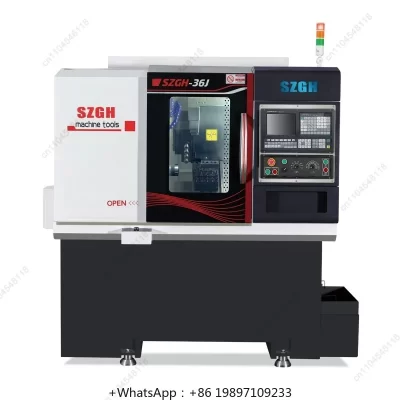 Mini Cnc e fresadora de cama inclinada de alta velocidade e alta precisão SZGH