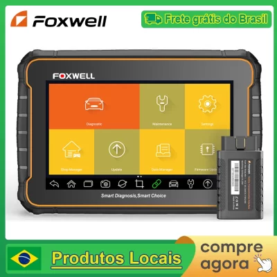 Foxwell gt60 obd2 ferramenta de diagnóstico todo o sistema leitor de código de carro bidirecional 24 redefinição profissional obd 2 scanner automotivo