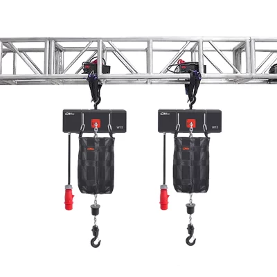 Light stage electric chain hoist, with limit switch truss to lift 2 tons outdoor concert electric stage winch